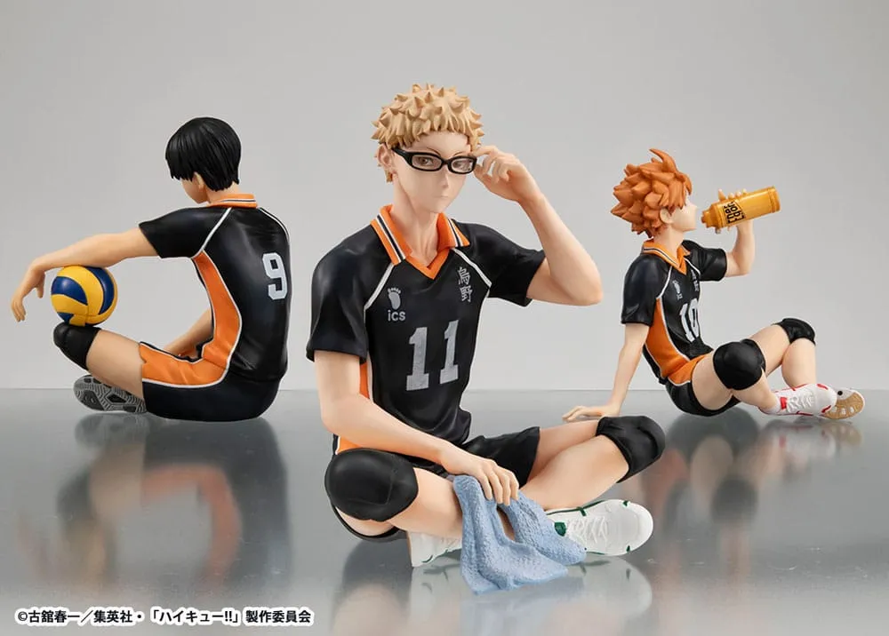 Haikyu!! G.E.M. Series PVC Statue Kei Tsukishima Palm Size 9 cm
